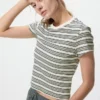 Mini-T-shirtar för dam | Randig Mini-T-shirtar för dam | Randig
