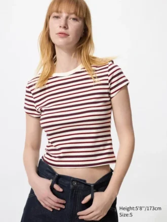 Mini-T-shirtar för dam | Randig