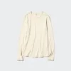 Mjuk ribbad T-shirt för dam | Långärmat Mjuk ribbad T-shirt för dam | Långärmat