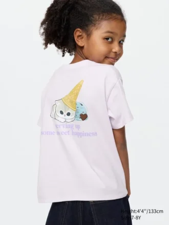 Mofusand UT grafisk T-shirt för barn