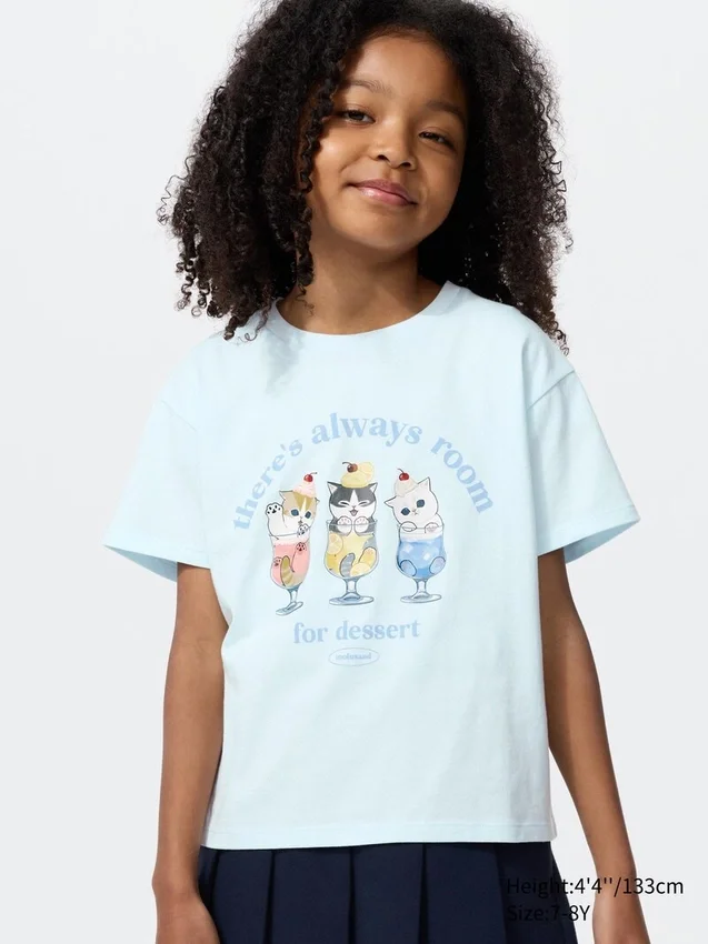Mofusand UT grafisk T-shirt för barn Mofusand UT grafisk T-shirt för barn