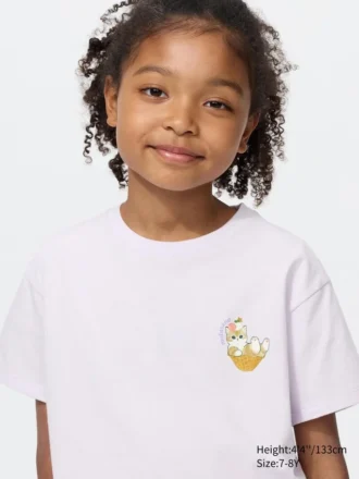 Mofusand UT grafisk T-shirt för barn