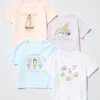Mofusand UT grafisk T-shirt för barn Mofusand UT grafisk T-shirt för barn