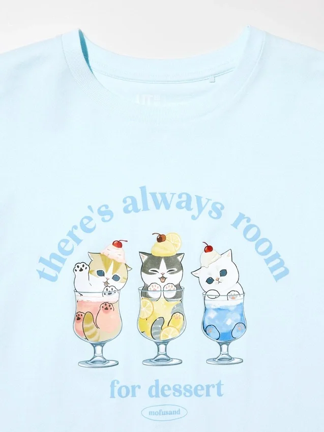 Mofusand UT grafisk T-shirt för barn Mofusand UT grafisk T-shirt för barn
