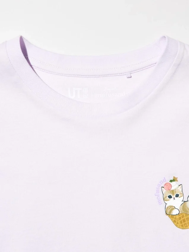 Mofusand UT grafisk T-shirt för barn Mofusand UT grafisk T-shirt för barn