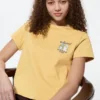Mofusand Ut grafisk T-shirt för dam Mofusand Ut grafisk T-shirt för dam