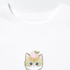 Mofusand Ut grafisk T-shirt för dam Mofusand Ut grafisk T-shirt för dam