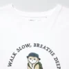 Mofusand Ut grafisk T-shirt för dam Mofusand Ut grafisk T-shirt för dam