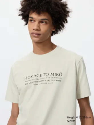 Moma Poster Art Collection UT grafisk T-shirt för män