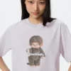 Monchhichi UT-T-shirt för damer Monchhichi UT-T-shirt för damer