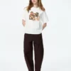 Monchhichi UT-T-shirt för damer Monchhichi UT-T-shirt för damer