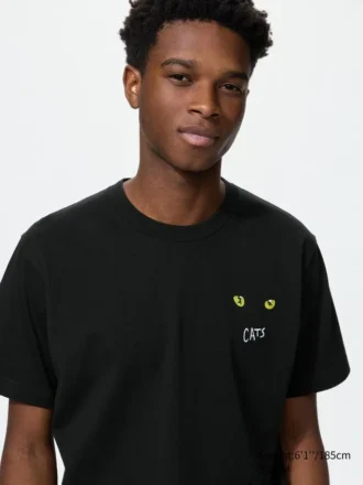 Musikalikoner för män UT grafisk T-shirt