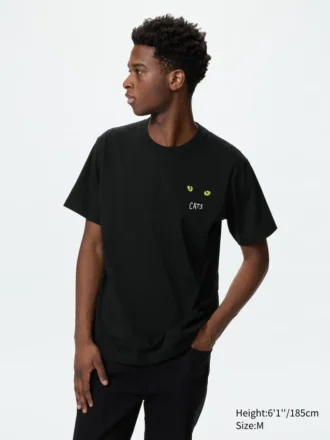 Musikalikoner för män UT grafisk T-shirt