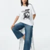 Musikalikoner för män UT grafisk T-shirt