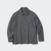 Overshirts i borstad twill för herr Overshirts i borstad twill för herr