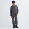 Overshirts i borstad twill för herr Overshirts i borstad twill för herr