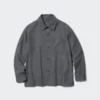 Overshirts i borstad twill för herr Overshirts i borstad twill för herr