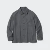 Overshirts i borstad twill för herr Overshirts i borstad twill för herr
