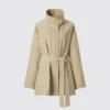 Oversized-kappa med ståkrage för dam Oversized-kappa med ståkrage för dam
