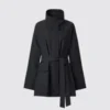 Oversized-kappa med ståkrage för dam Oversized-kappa med ståkrage för dam
