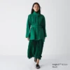 Oversized-kappa med ståkrage för dam Oversized-kappa med ståkrage för dam