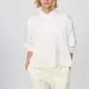 Oversized kort blusar i satin för dam | Halvärmade ärmar Oversized kort blusar i satin för dam | Halvärmade ärmar