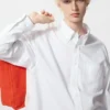 Oversized Oxford-skjorta för herr Oversized Oxford-skjorta för herr