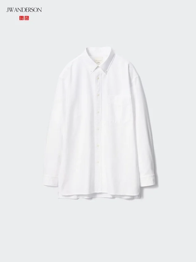 Oversized Oxford-skjorta för herr Oversized Oxford-skjorta för herr