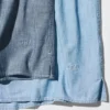 Oversized skjorta i chambray för herr Oversized skjorta i chambray för herr