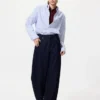 Oxford-skjorta för herr, slim fit | Randig