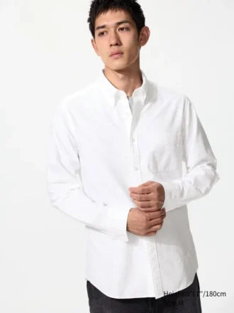 Oxford-skjorta för män, slim fit