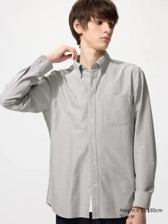 Oxford-skjorta för män, slim fit