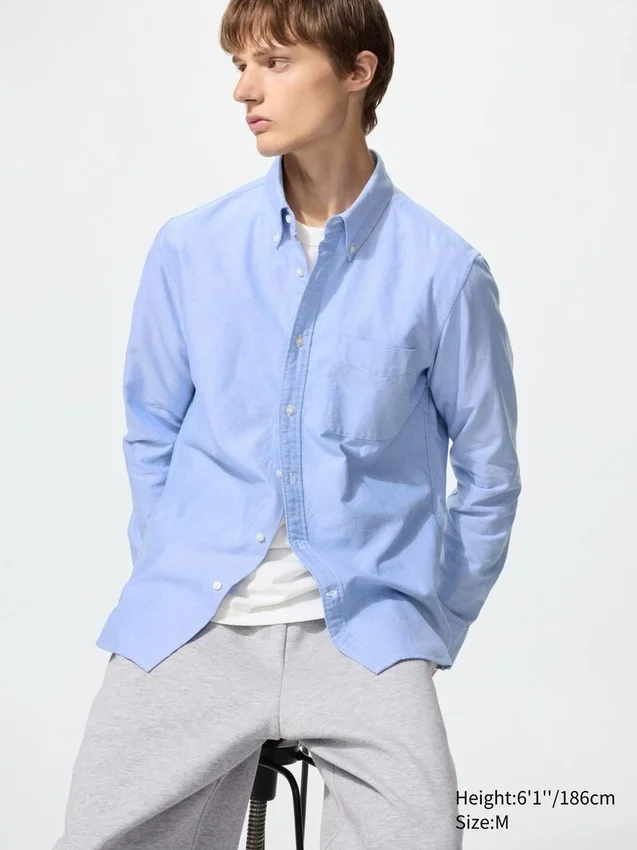 Oxford-skjorta för män, slim fit Oxford-skjorta för män, slim fit