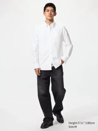 Oxford-skjorta för män, slim fit