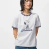 Peanuts UT-T-shirt för dam Peanuts UT-T-shirt för dam
