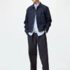 Plikade vida byxor för män | Tall Plikade vida byxor för män | Tall