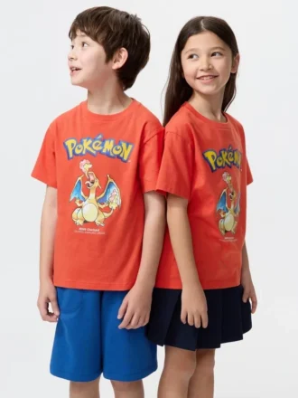 Pokamon UT-T-shirtar för barn