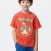 Pokamon UT-T-shirtar för barn Pokamon UT-T-shirtar för barn