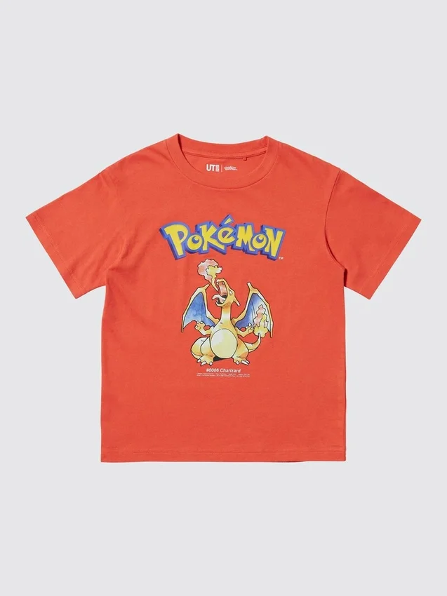Pokamon UT-T-shirtar för barn Pokamon UT-T-shirtar för barn