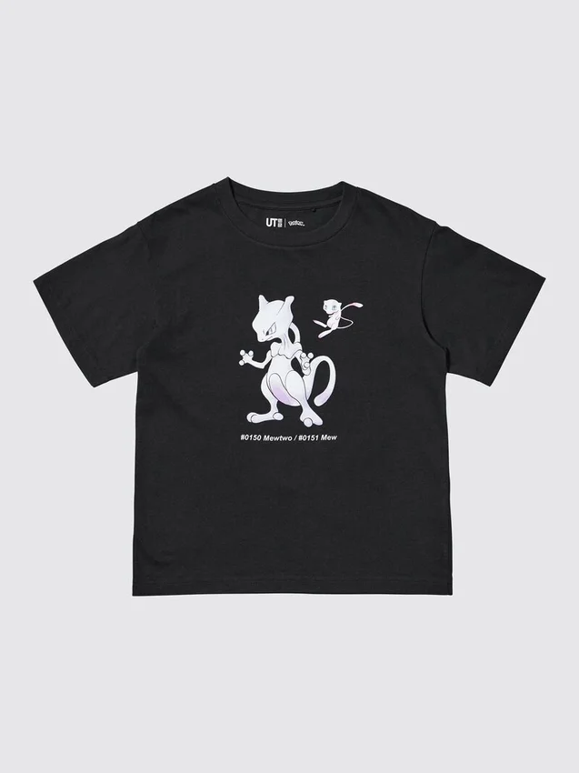 Pokamon UT-T-shirtar för barn Pokamon UT-T-shirtar för barn