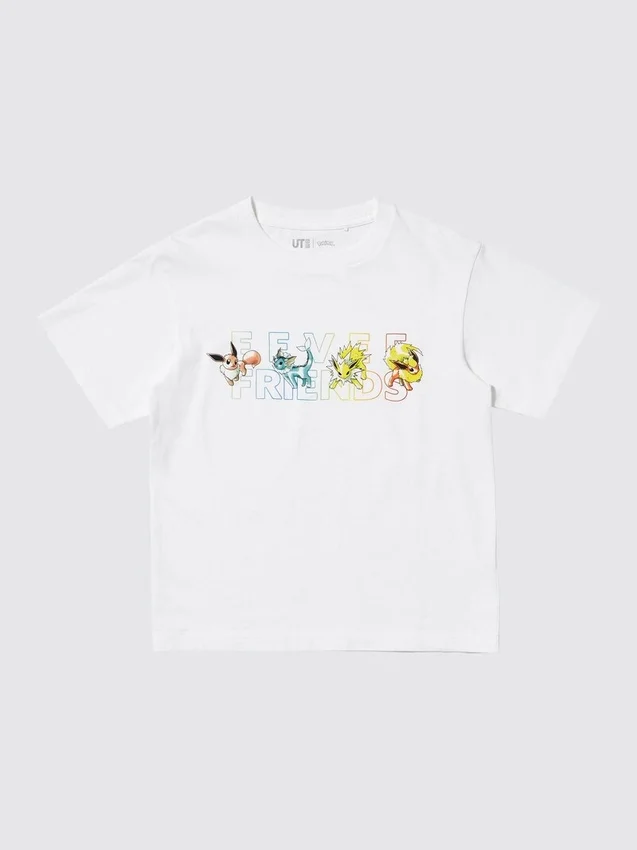 Pokamon UT-T-shirtar för barn Pokamon UT-T-shirtar för barn