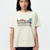 Pop Mart UT grafisk T-shirt för dam Pop Mart UT grafisk T-shirt för dam