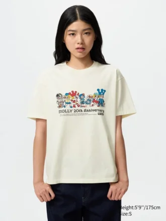 Pop Mart UT grafisk T-shirt för dam