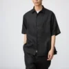 Premium Linen-oversizedskjorta för herr | Kortärmad Premium Linen-oversizedskjorta för herr | Kortärmad