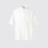 Premium Linen-oversizedskjorta för herr | Kortärmad Premium Linen-oversizedskjorta för herr | Kortärmad