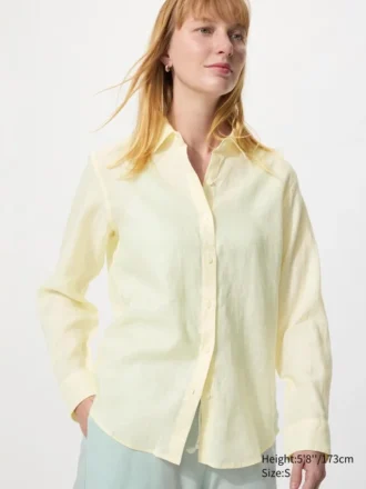 Premium Linen-skjorta för dam
