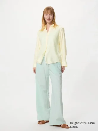 Premium Linen-skjorta för dam