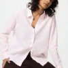 Premium Linen-skjorta för dam | Randig Premium Linen-skjorta för dam | Randig