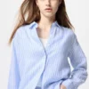 Premium Linen-skjorta för dam | Randig