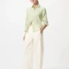 Premium Linen-skjorta för dam | Randig